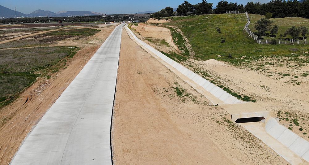 Bölünmüş Otoyol Beton Kaplaması